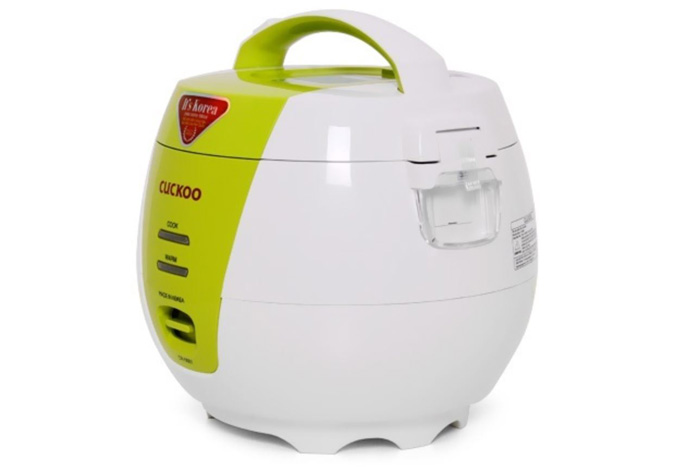 Nồi cơm điện 1.0L Cuckoo CR-0661 - Xanh/Cam